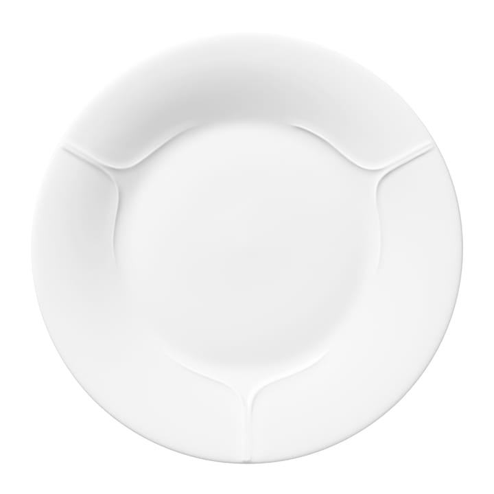 Pli Blanc -lautanen 21 cm - Valkoinen - Rörstrand