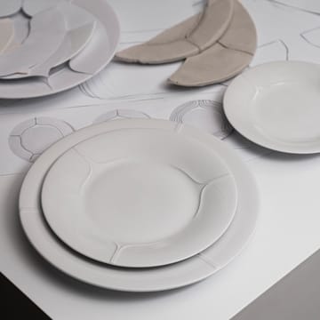 Pli Blanc -lautanen 21 cm - Valkoinen - Rörstrand