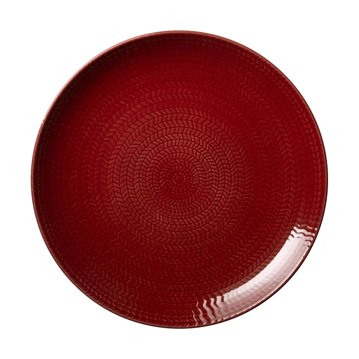 Sininen tuli lautanen - Punainen, 26 cm - Rörstrand