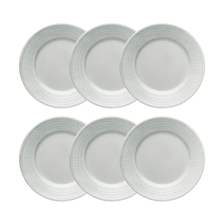 Swedish Grace asetti 6-pakkaus Dimma (harmaa) - Rörstrand