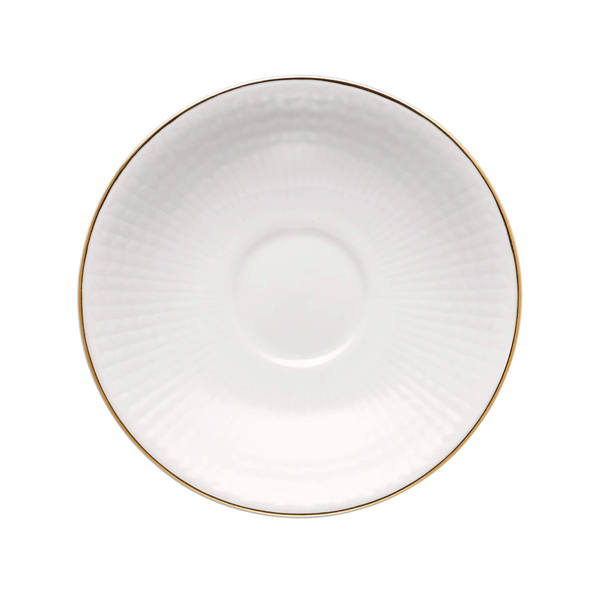 Swedish Grace Gala -kahvikuppi aluslautasella, Valkoinen Rörstrand