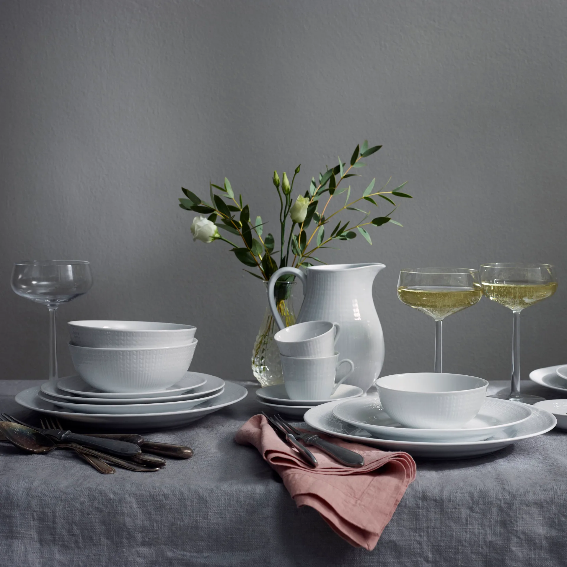 Swedish Grace kulho 1 l, lumi Rörstrand