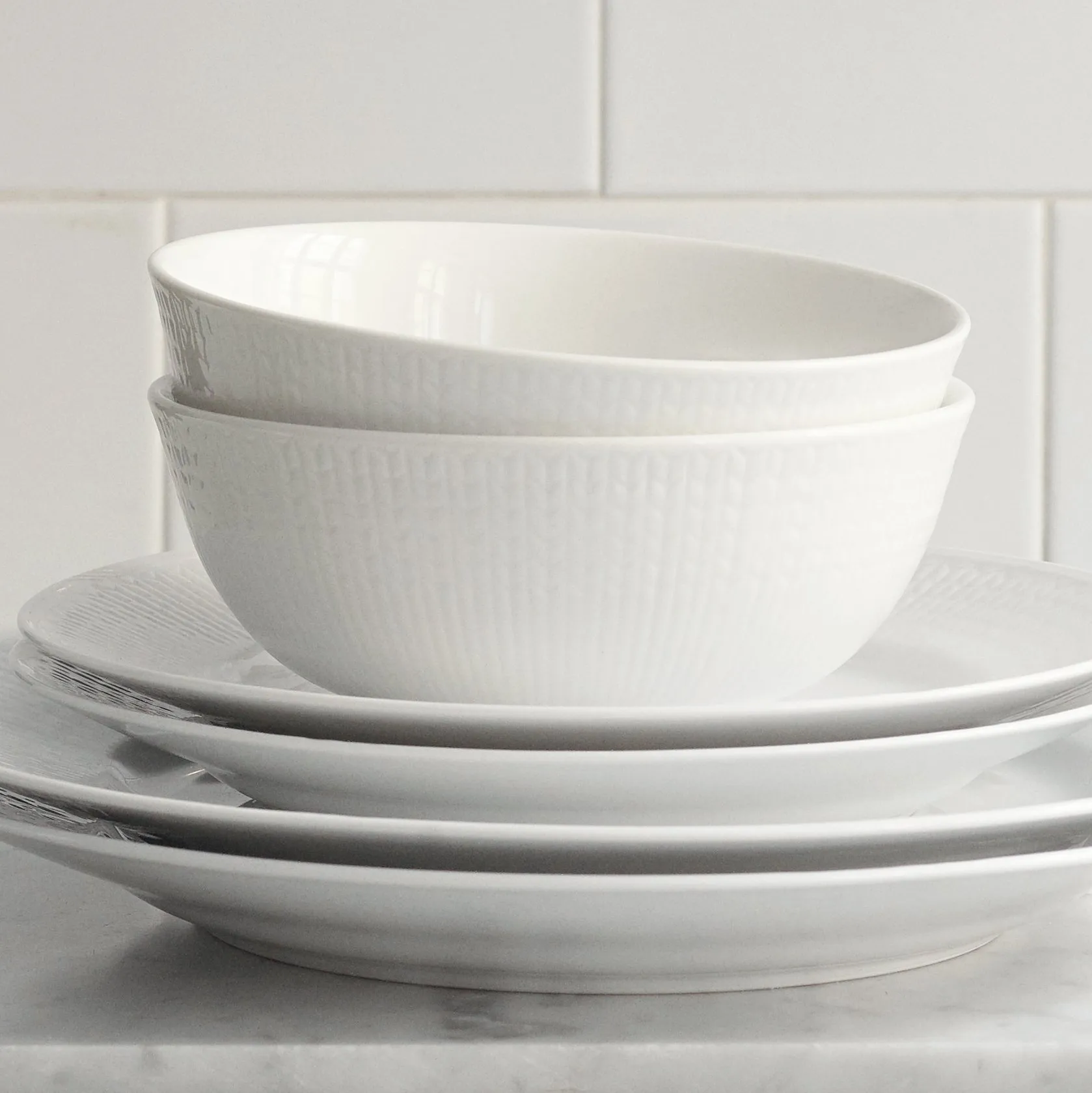 Swedish Grace kulho 60 cl 8-pakkaus - Lumi (valkoinen) Rörstrand