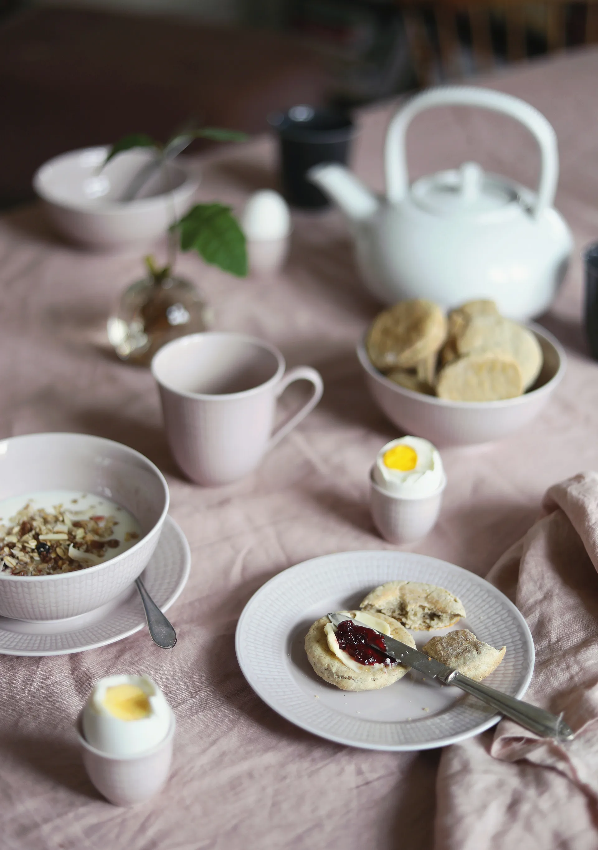 Swedish Grace kulho 60 cl, ruusu (vaaleanpunainen) Rörstrand