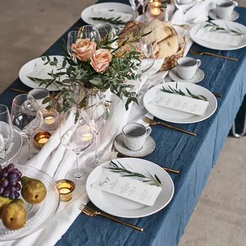 Swedish Grace lautanen Ø27 cm 8-pakkaus - Lumi (valkoinen) - undefined - Rörstrand