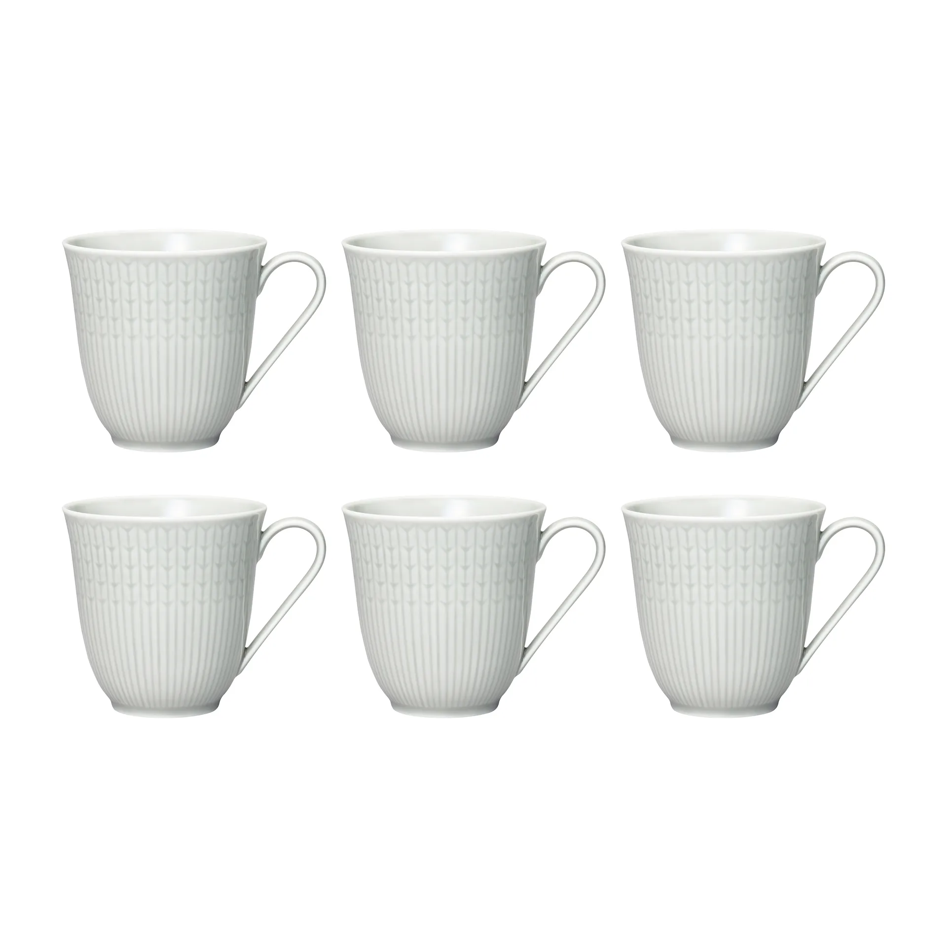Swedish Grace muki pieni 6-pakkaus Dimma (harmaa),  Rörstrand