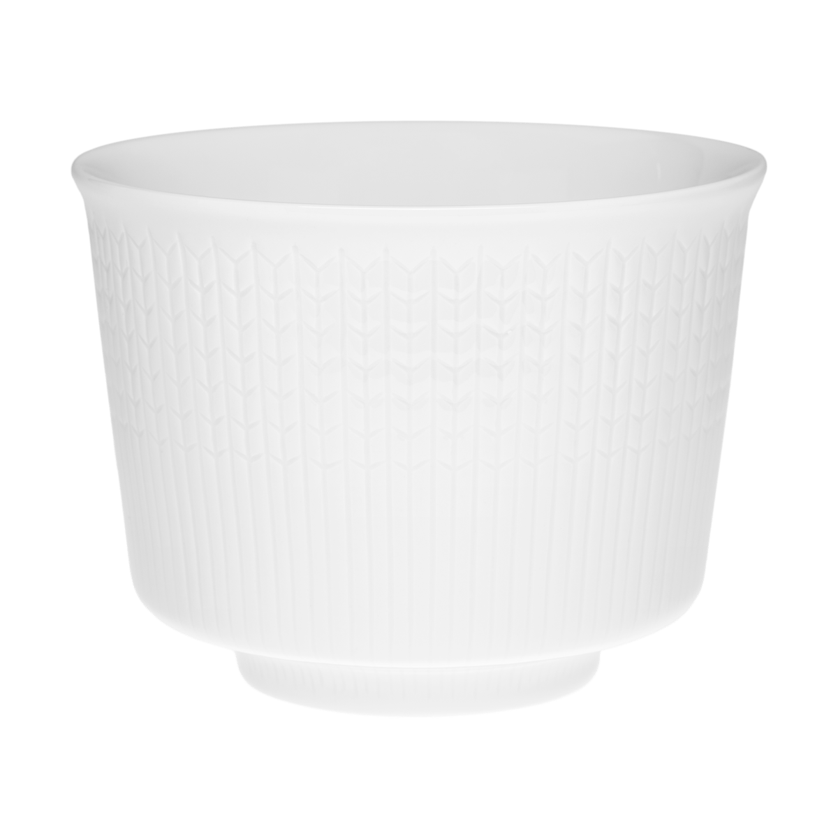 Rörstrand Swedish Grace ruukku 17 cm Lumi | Skandinaavinen Sisustus | Ruukut | Valkoinen