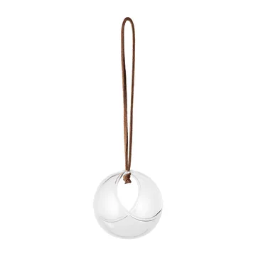 Forest tales kori joulukoriste 6 cm - Kirkas - Rosendahl