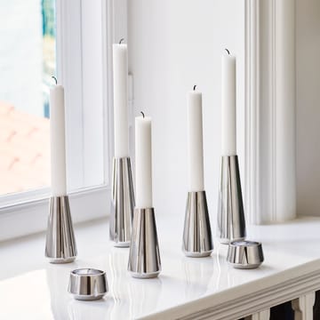 Grand Cru -kynttilänjalka, 10 cm - Kromi - Rosendahl