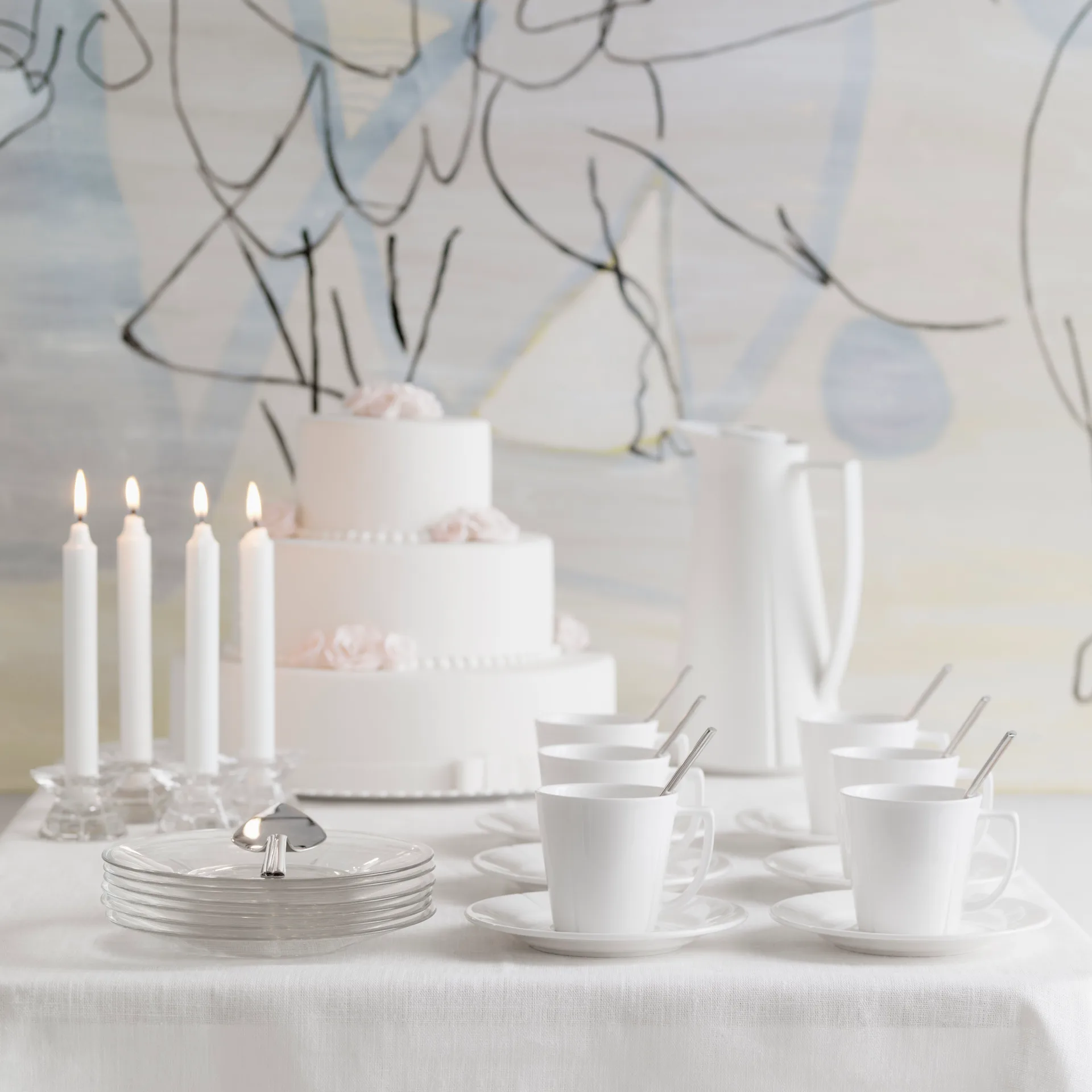 Grand Cru -muki, 2-pakkaus, valkoinen Rosendahl