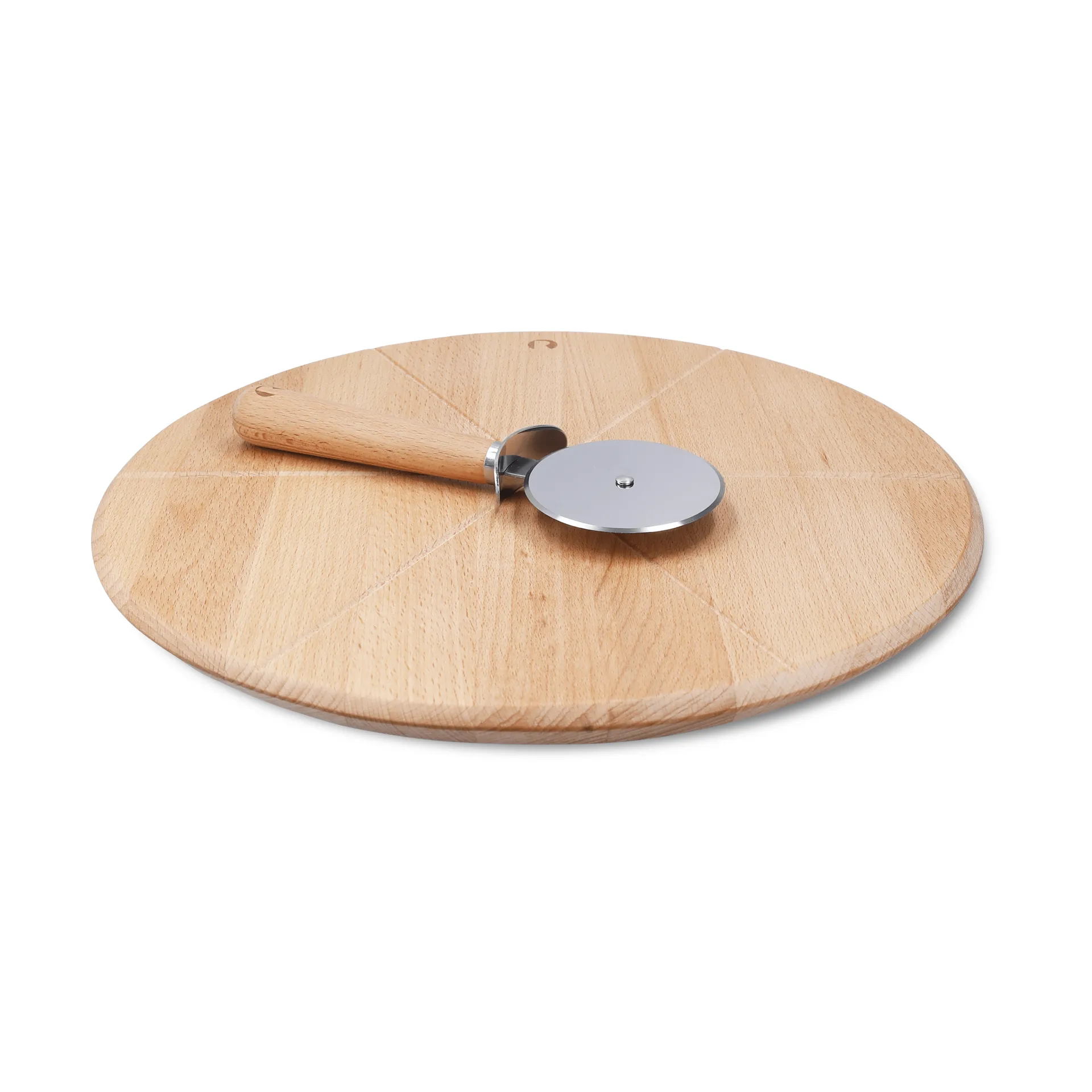 Grand Cru pizzalauta ja -leikkuri, Pyökki, Ø35 cm Rosendahl