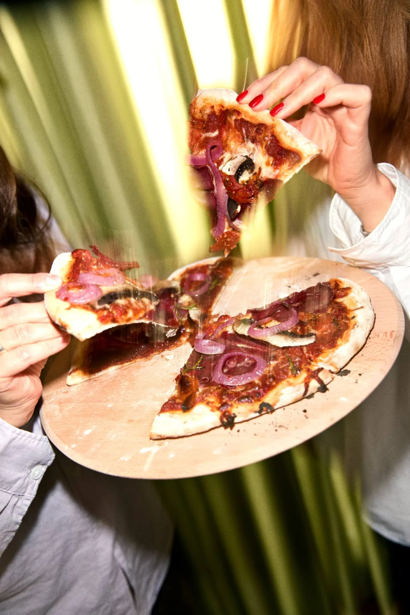 Grand Cru pizzalauta ja -leikkuri, Pyökki, Ø35 cm Rosendahl