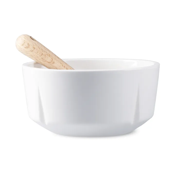 Grand Cru snack kulho ja lusikka - Valkoinen, Ø10,5 cm - Rosendahl