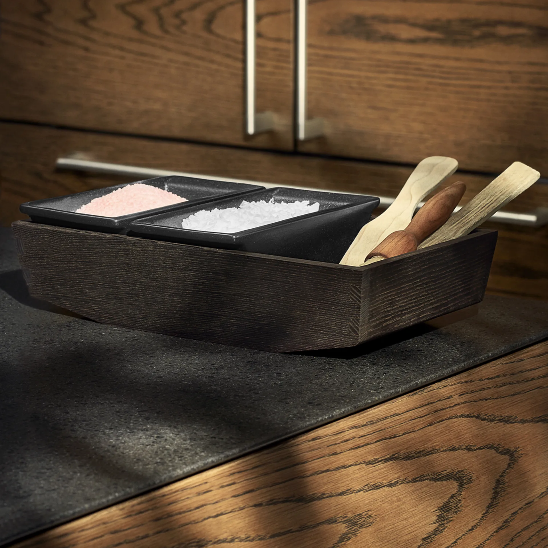 Rå suolasirotin 6,5 cm, Musta Rosendahl