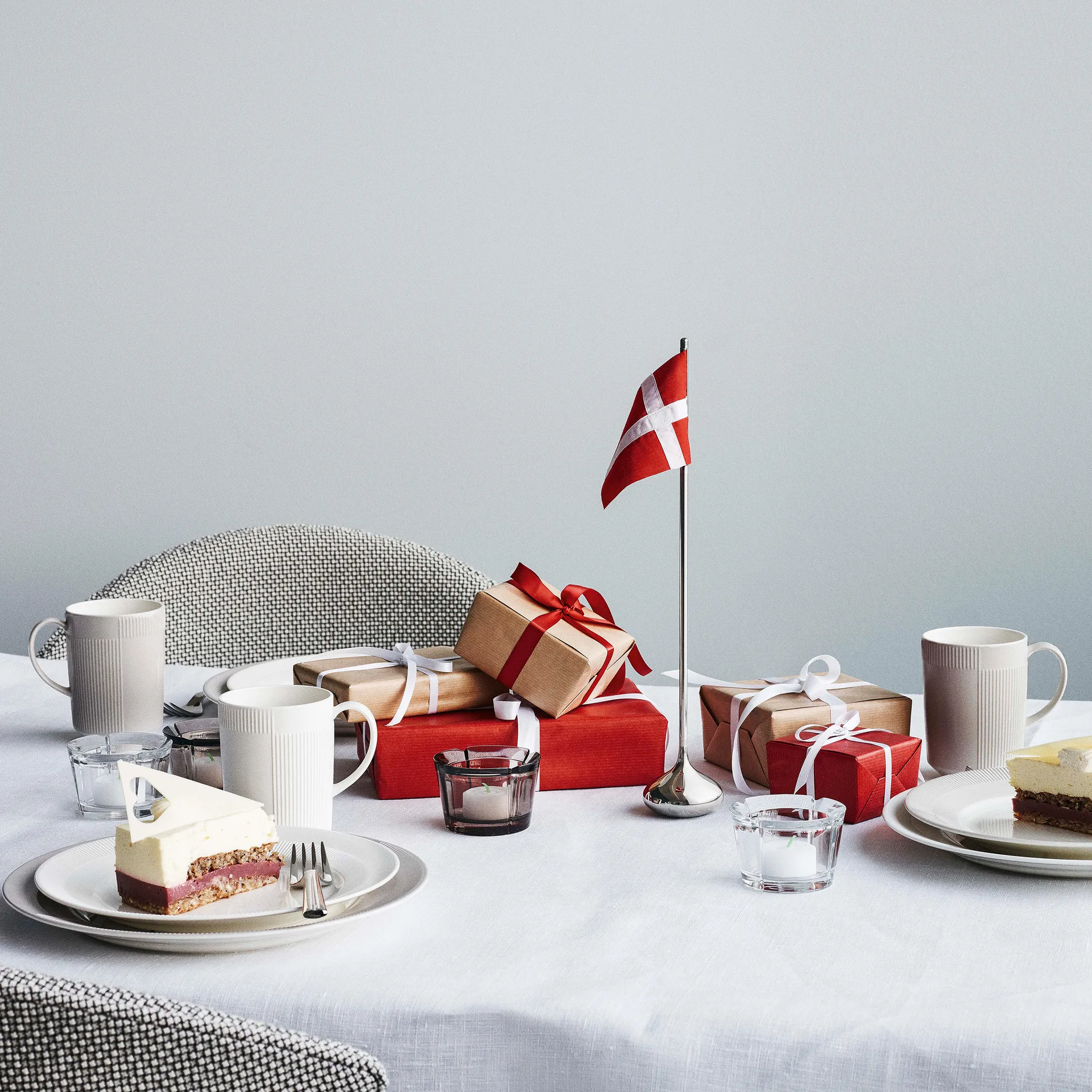 Rosendahl syntymäpäivälippu, tanskalainen Rosendahl