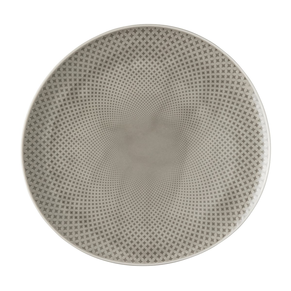 Rosenthal Junto ruokalautanen 27 cm Pearl grey | Skandinaavinen Sisustus | Ruokalautaset | Vihreä