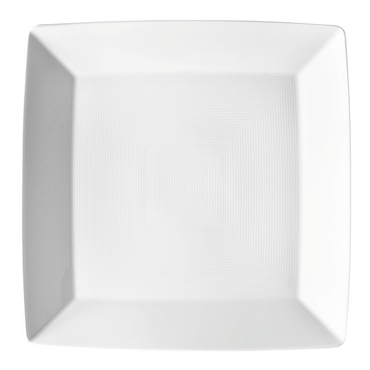 Rosenthal Loft lautanen, neliö valkoinen 27 cm | Skandinaavinen Sisustus | Ruokalautaset | Valkoinen