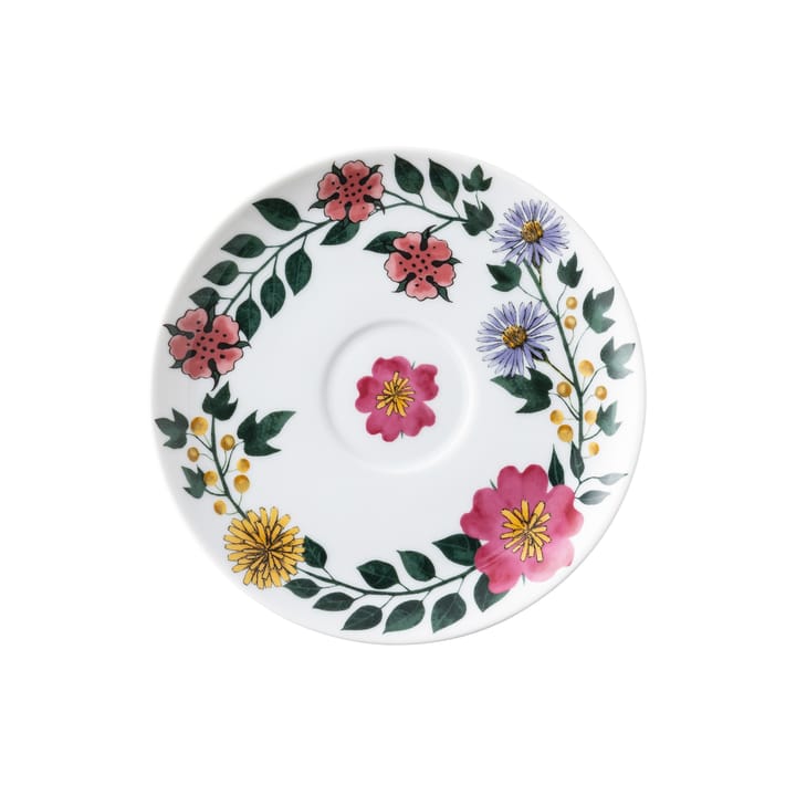 Magic Garden Blossom -cappuccinokupin aluslautanen Ø 16 cm - Multi - Rosenthal