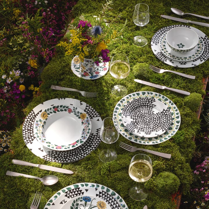 Magic Garden Foliage -lautanen 21 cm, Valkoinen-vihreä Rosenthal