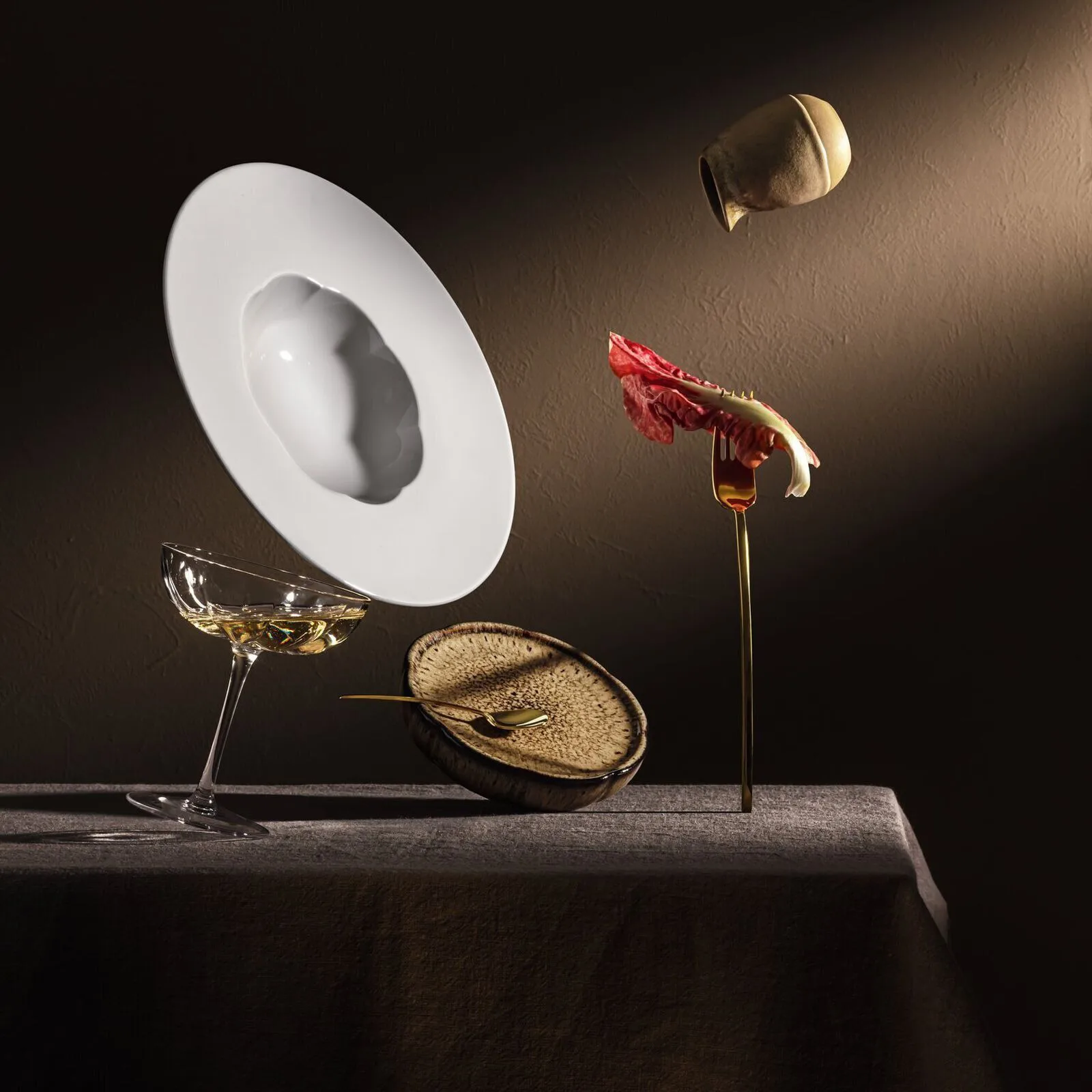 Sonetto Bianco syvä lautanen Ø28 cm, White Rosenthal