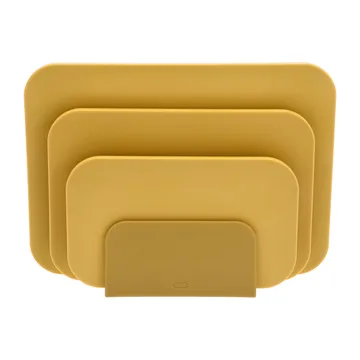 Choptima leikkuulauta setti 3 osaa ja pidike - Curry - Rosti