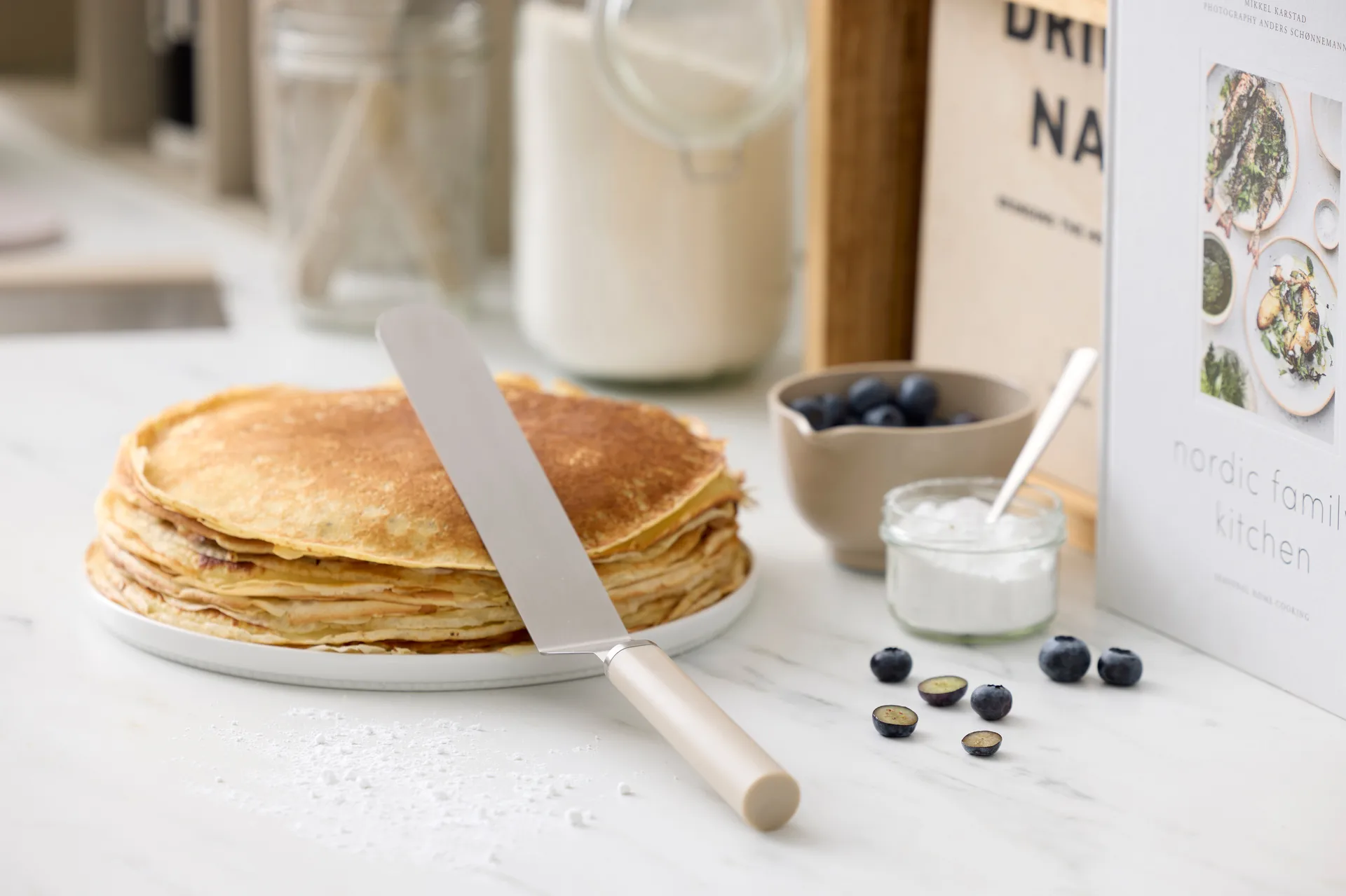 Emma palettiveitsi kapea teräs 33 cm, Humus Rosti