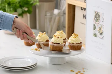 Emma palettiveitsi leveä teräs 26 cm - Humus - Rosti