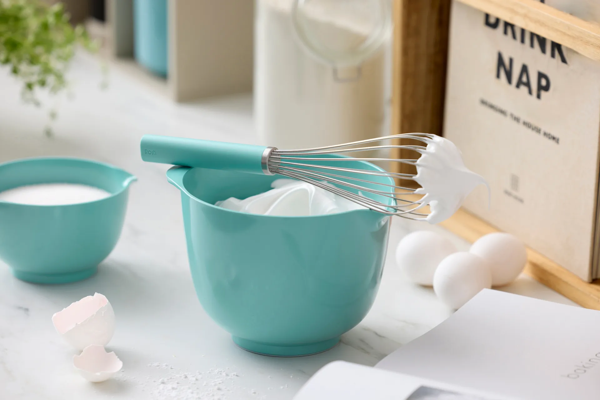 Emma pallovispilä teräs 27 cm, Nordic green Rosti