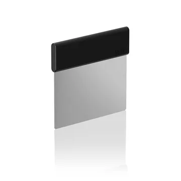 Emma taikinaskrapi teräs - Musta - Rosti