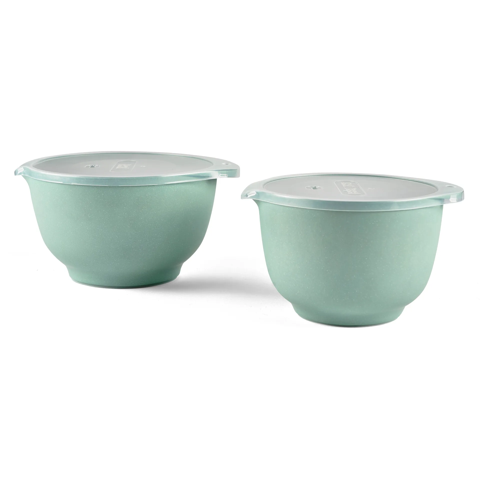 Margrethe kannellinen kulhosetti matta, 2-pakkaus, Pebble green Rosti