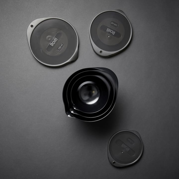 Margrethe kulhosetti mini, 3-pakkaus - Black edition - Rosti