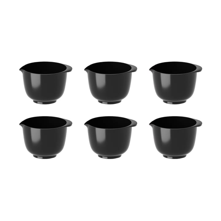 Margrethe minikulho 25 ml 6-pack. - Musta - Rosti