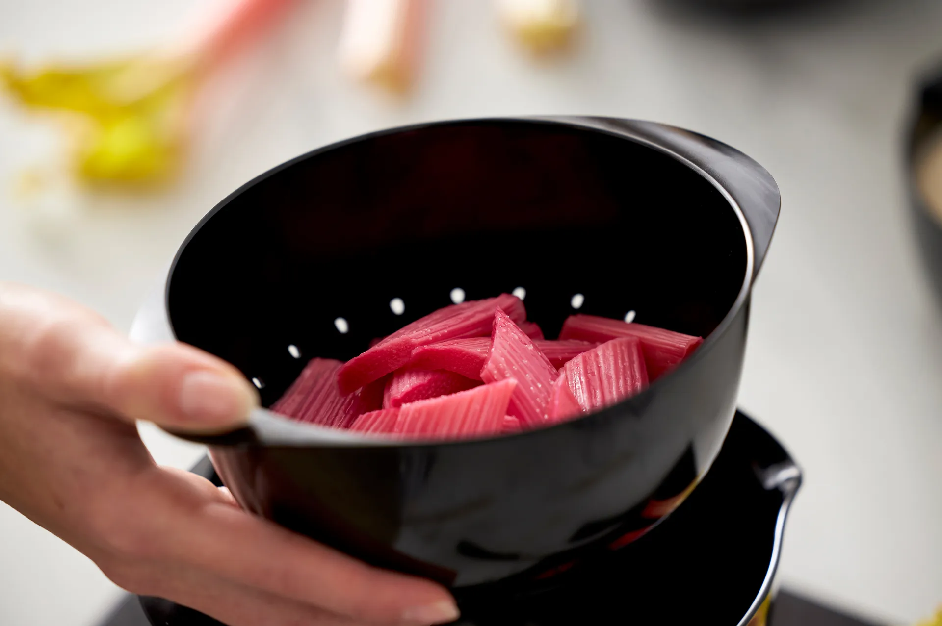 Margrethe siivilä kulhoon 1,5 l, Black Rosti