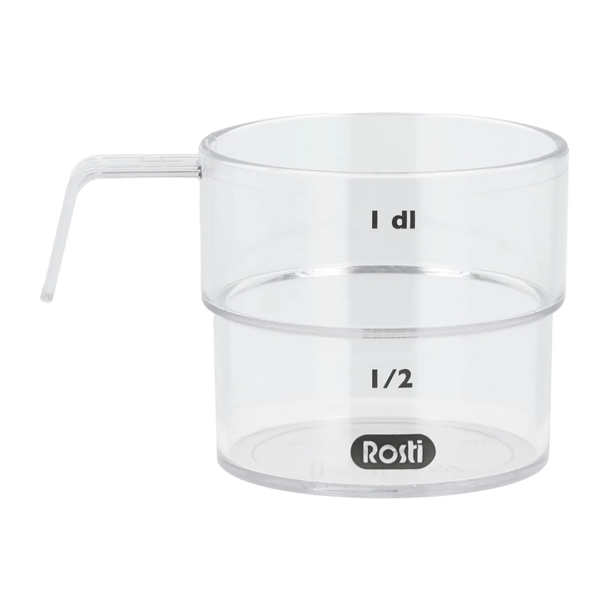 Rosti Mensura desilitramitta Kirkas | Skandinaavinen Sisustus | Mitat ja mittalusikat | Läpinäkyvä