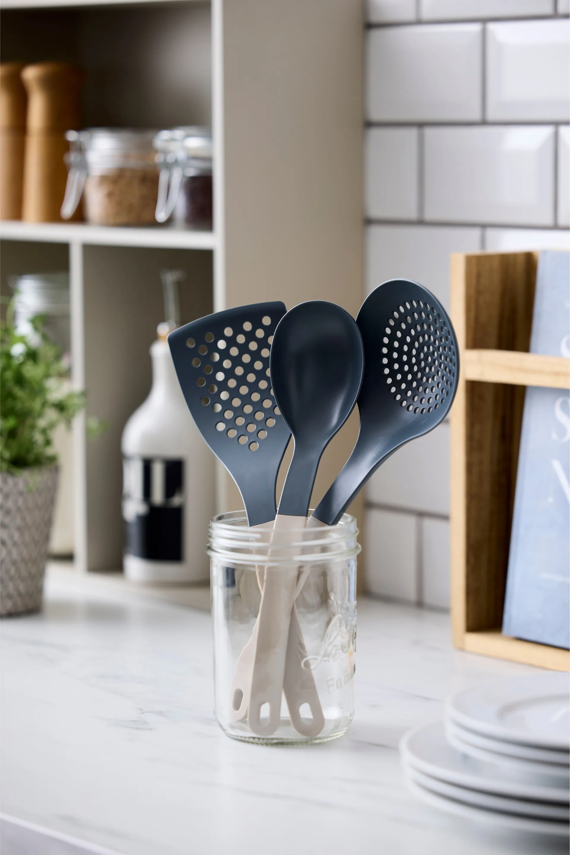 Optima keittiövälineet 2 3 osaa, Humus-nylon Rosti