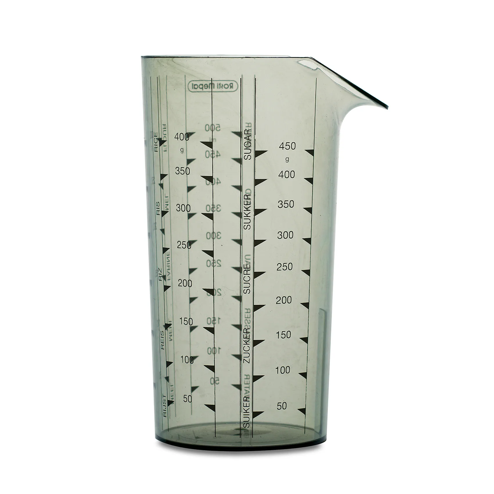 Rosti mittakannu, 0,5 l, Savunvärinen Rosti