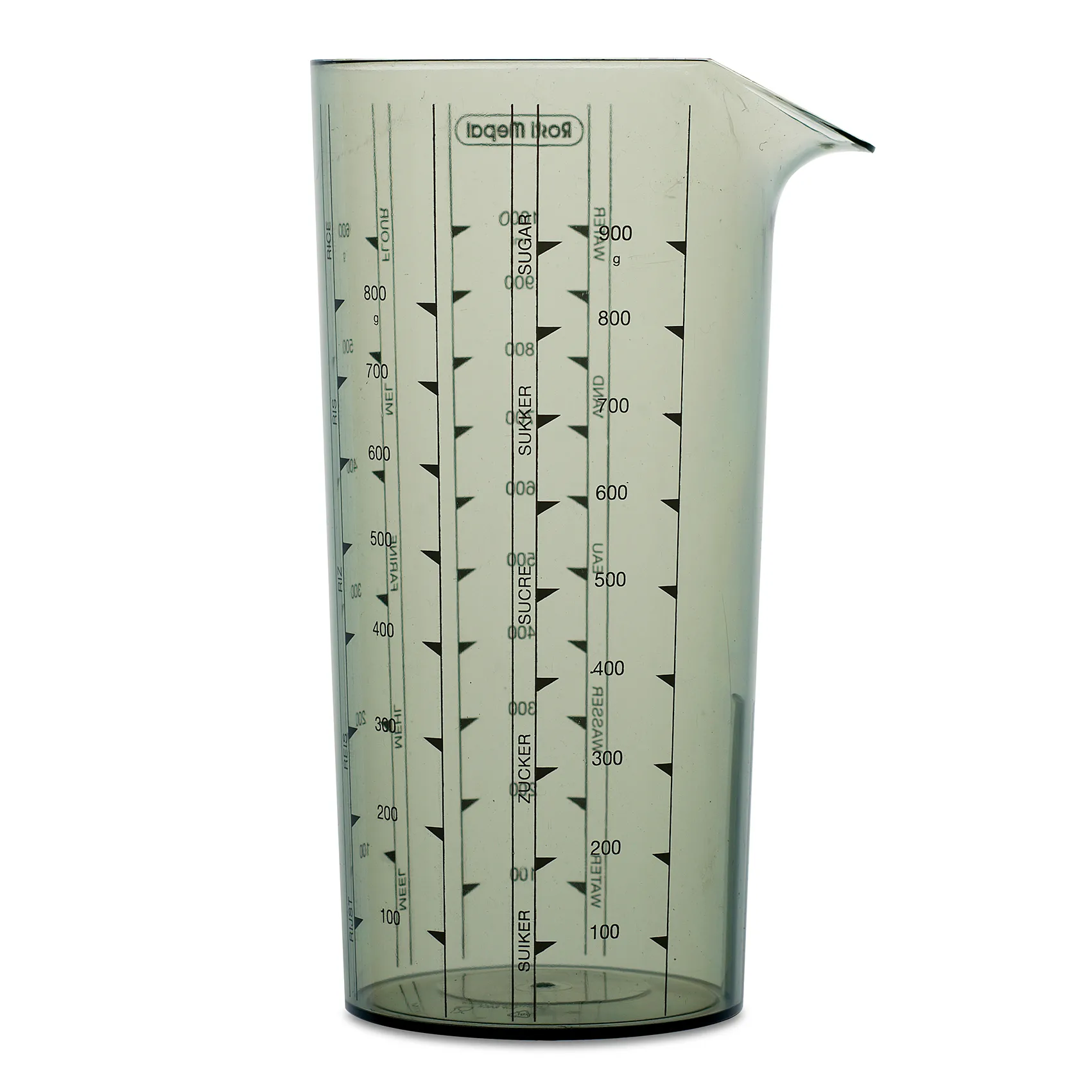 Rosti mittakannu, 1 l, Savunvärinen Rosti