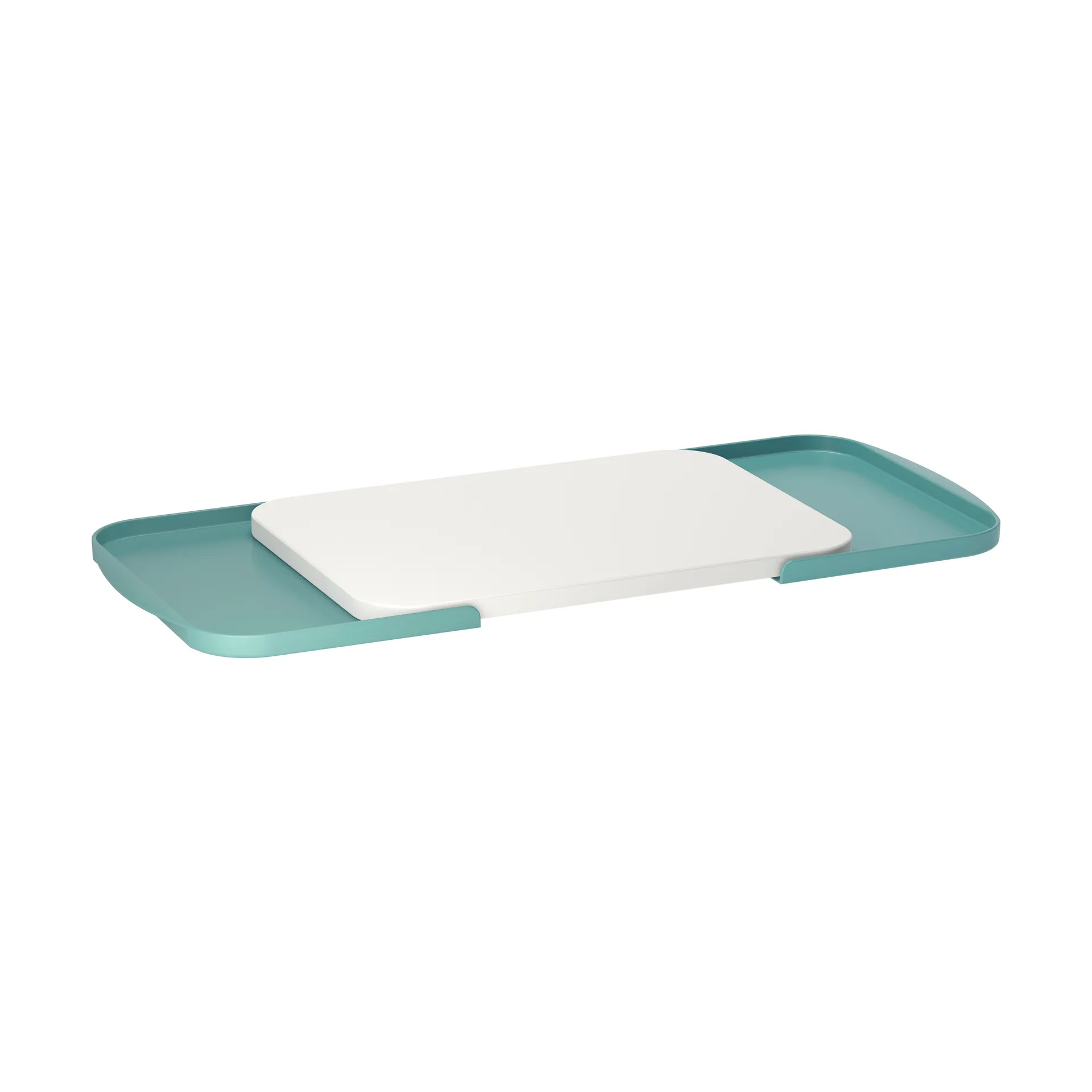 Separa-leikkuulauta tarjottimineen, Nordic green, 39×26 cm Rosti