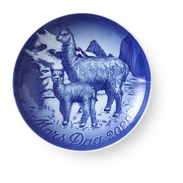 Bing ja Grøndah äitienpäivälautanen 2022 - valkoinen - Royal Copenhagen