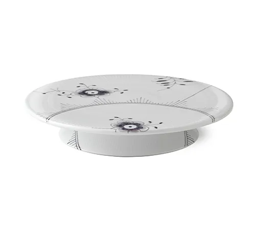 Black Fluted Mega -kakkulautanen, Ø 32 cm Royal Copenhagen