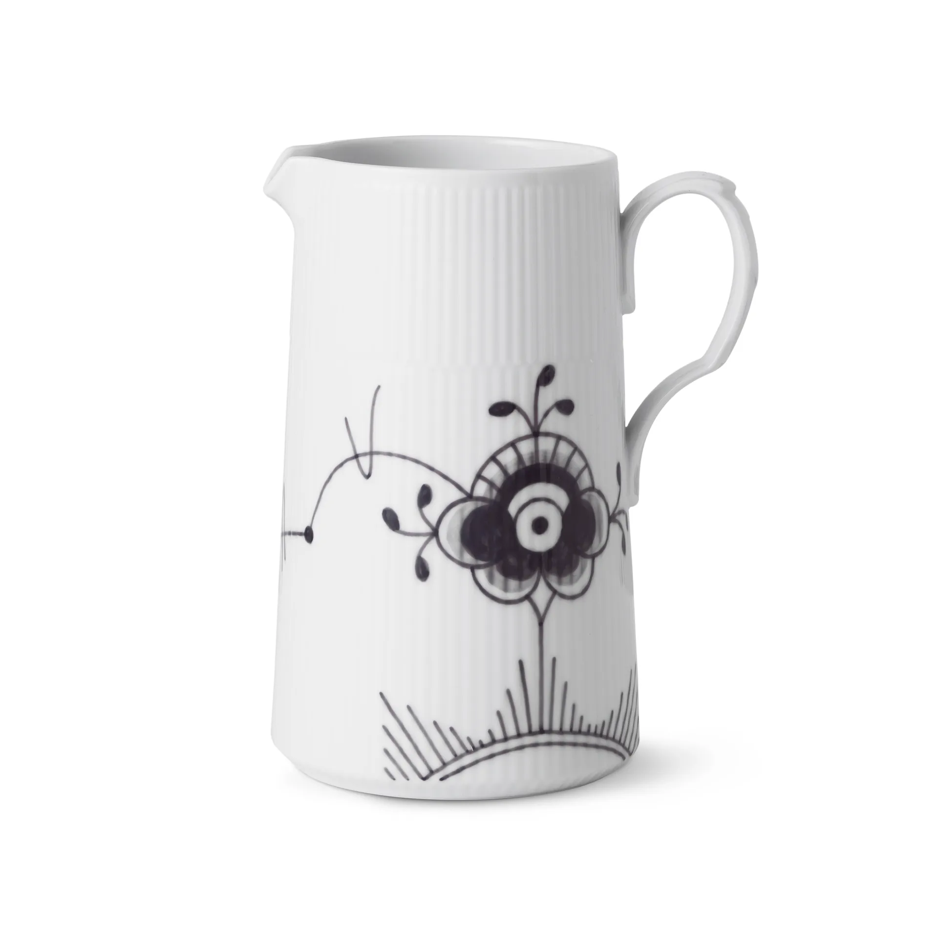 Black Fluted Mega -kannu, 1,5 L Royal Copenhagen