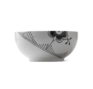 Black Fluted Mega kulho - Ø18 cm - Royal Copenhagen