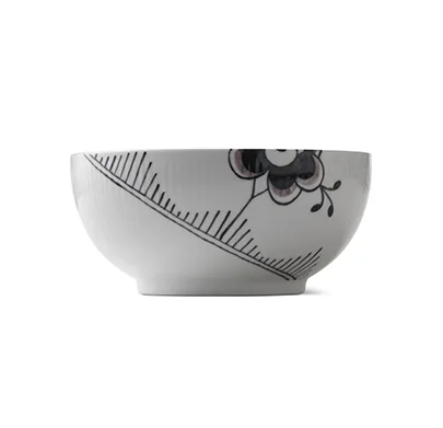 Black Fluted Mega kulho - Ø18 cm - Royal Copenhagen