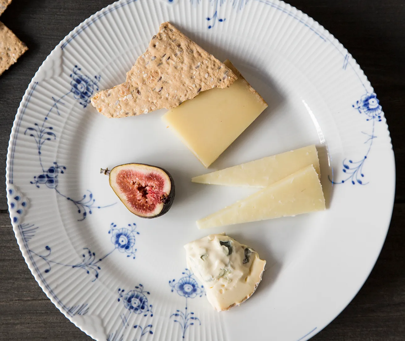 Blue Elements lautanen sininen, Ø 28 cm Royal Copenhagen