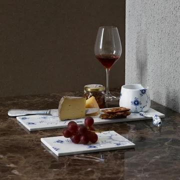 Blue Elements -sokerikulho lusikalla - 20 cl - Royal Copenhagen