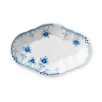 Blue Elements -tarjoilulautanen, Ø 23 cm Royal Copenhagen