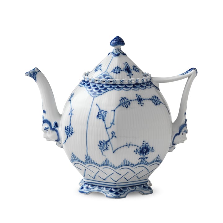 Blue Fluted full lace teekannu - 1 l - Royal Copenhagen