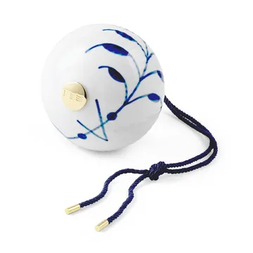 Blue Fluted Mega -joulupallo 1 - Ø 9,5 cm - Royal Copenhagen