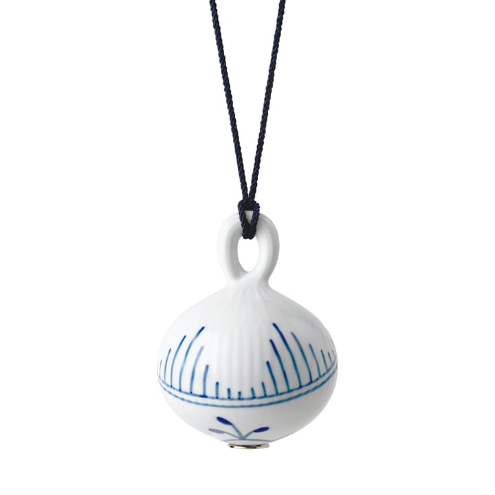 Blue Fluted Mega -joulupallo 2, Ø 9,5 cm Royal Copenhagen