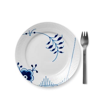 Blue Fluted Mega lautanen 2 - Ø 19 cm - Royal Copenhagen